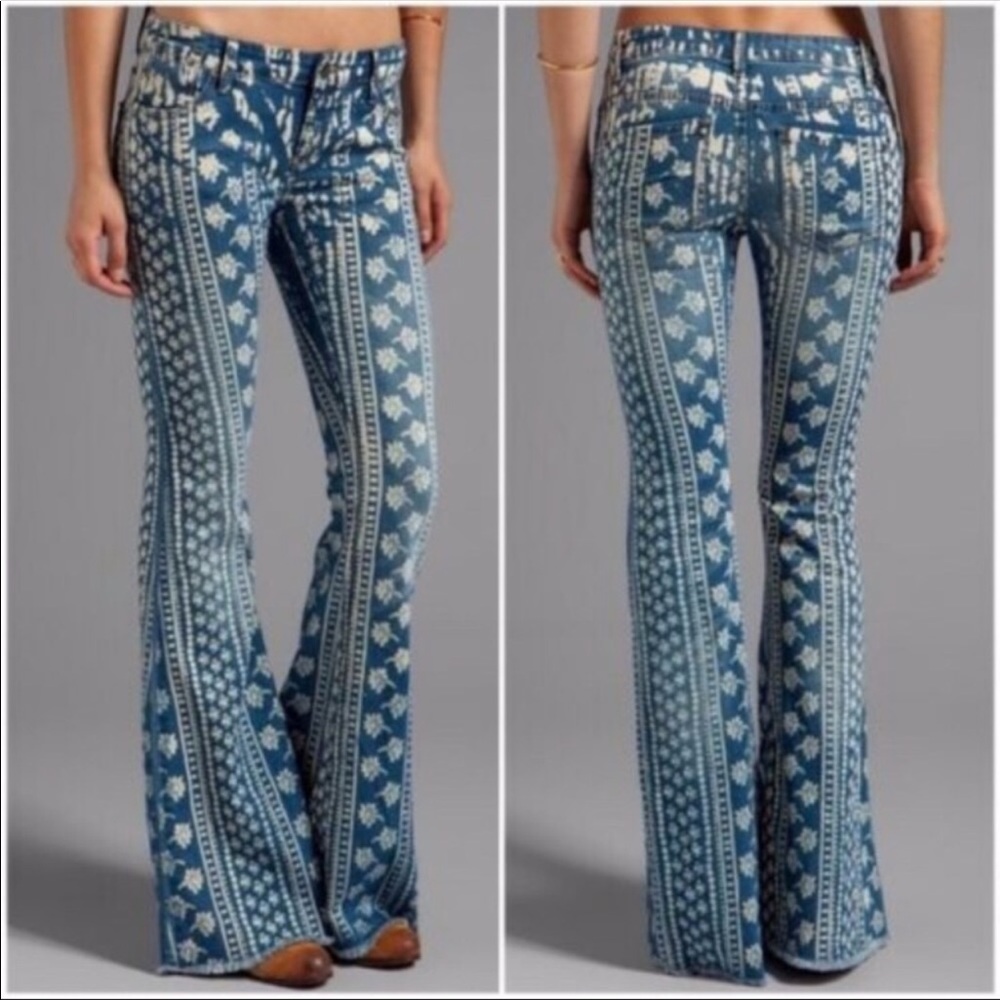 Free People Bali Mantra Flare Jeans